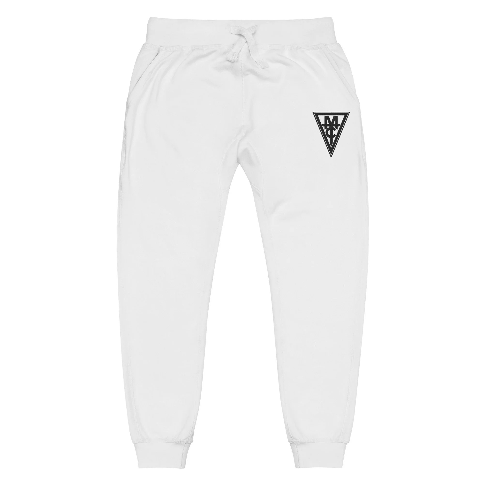 unisex-fleece-sweatpants-white-front-691bd0a785e8c.jpg