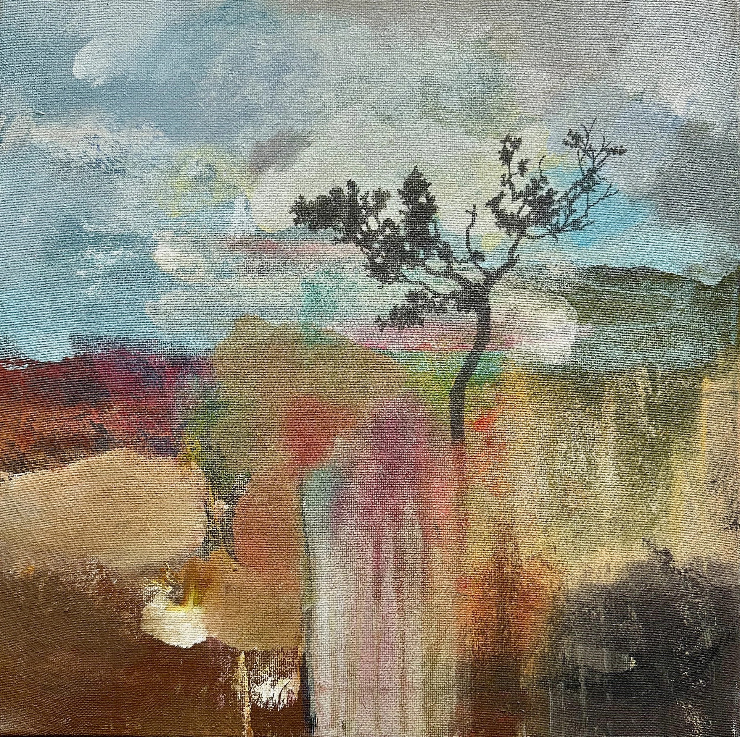 Yorkshire Dales Tree I - Original, Acrylic on Canvas