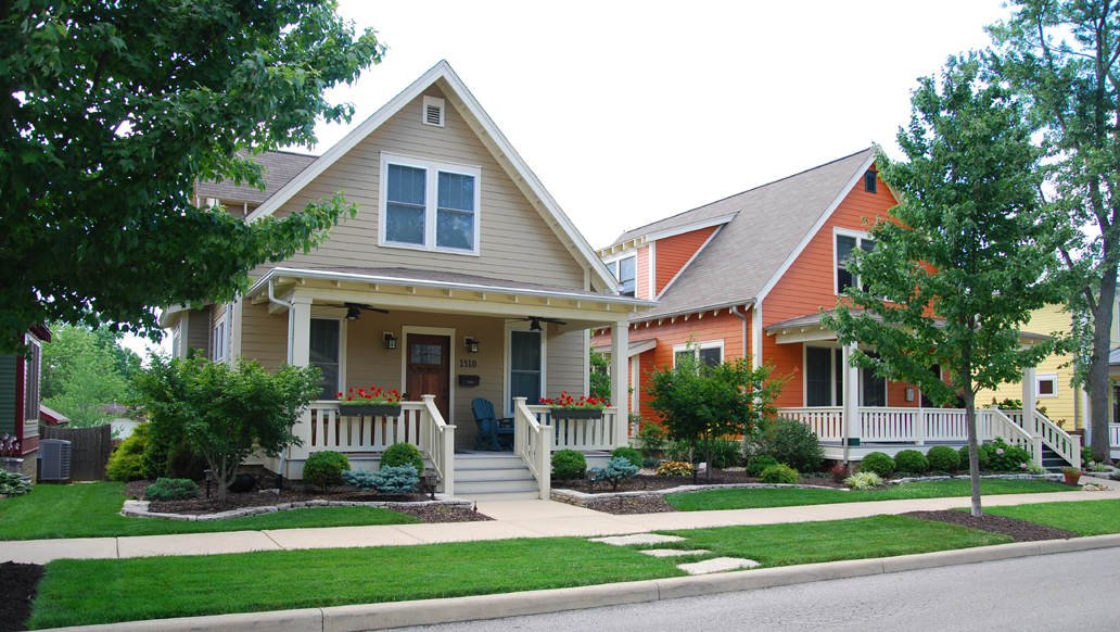 Colorful walkability in smart neighborhood design