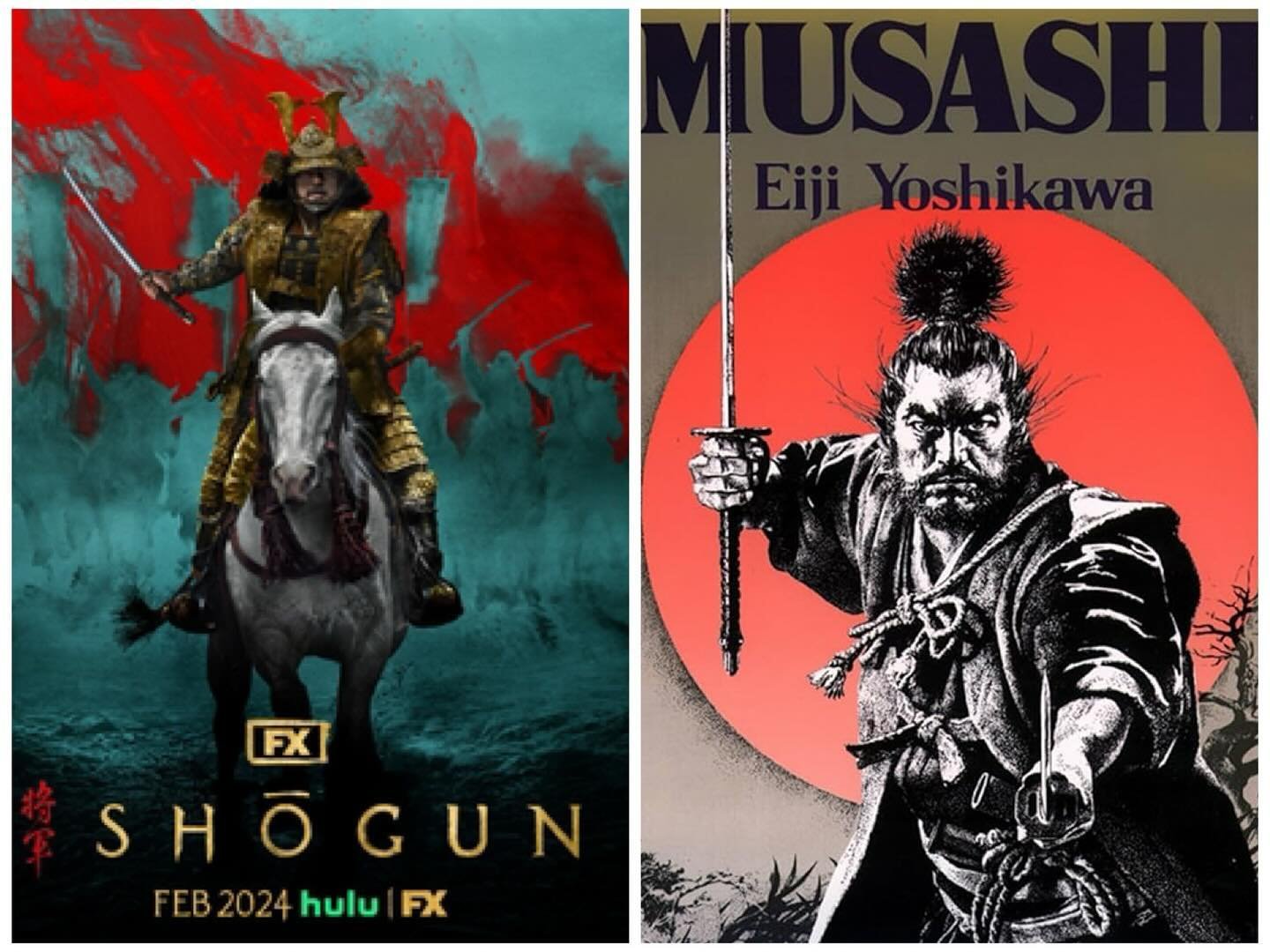 FYI: If you just finished watching the incredible SHOGUN and wanted more, go get your hands on MUSHASHI by Eiji Yoshikawa. It&rsquo;s an amazing book set in the same time period&mdash;the first chapter actually picks up almost EXACTLY where Shogun en
