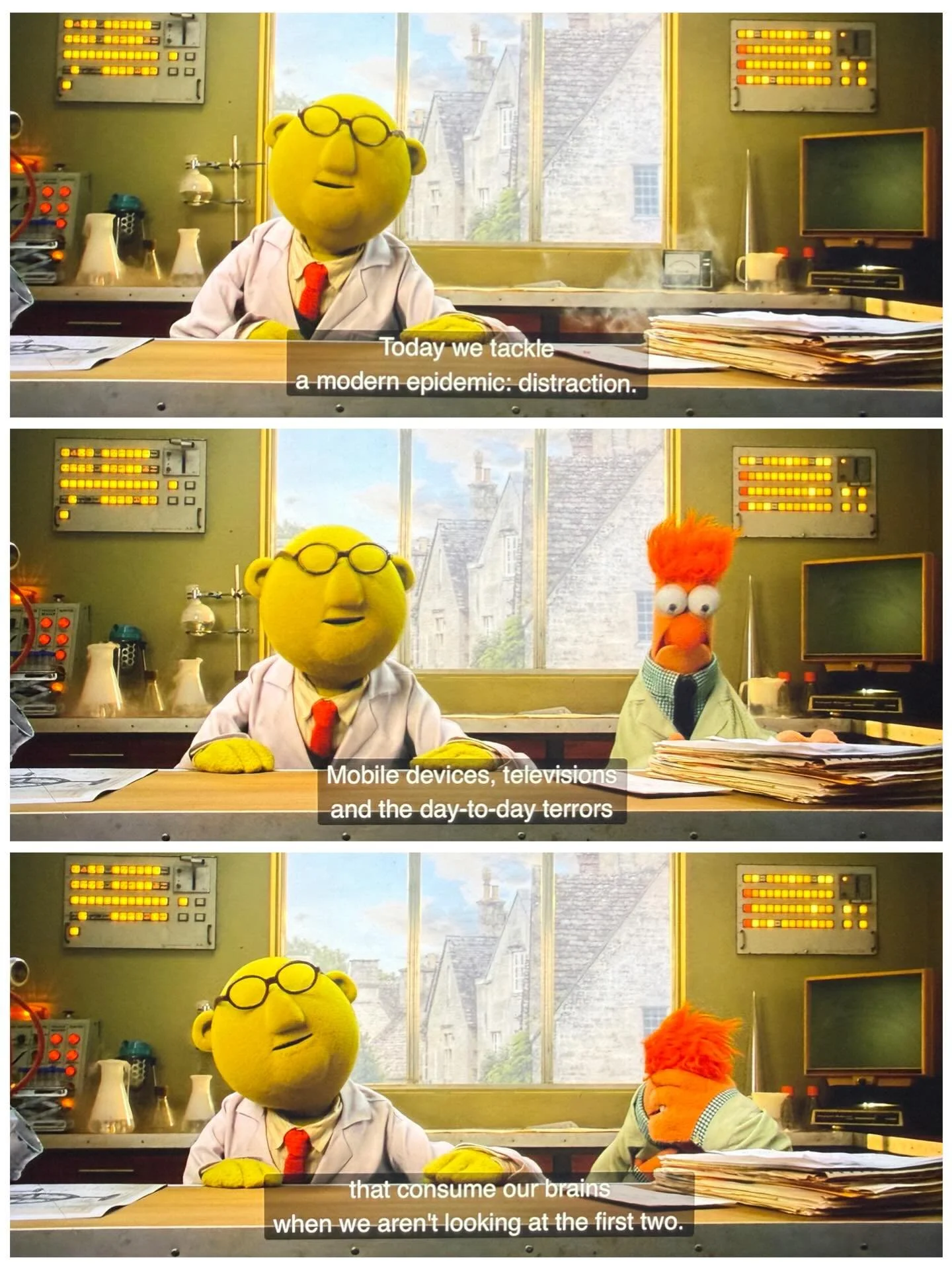 The pitch perfect Muppet Show reboot, hitting us right where it hurts 😬🎯 @themuppets 

CONGRATS, @bethanybarton &amp; co.! You made our whole family laugh&mdash;and made my wife &amp; I cry happy nostalgic tears! 🥳👏🏽