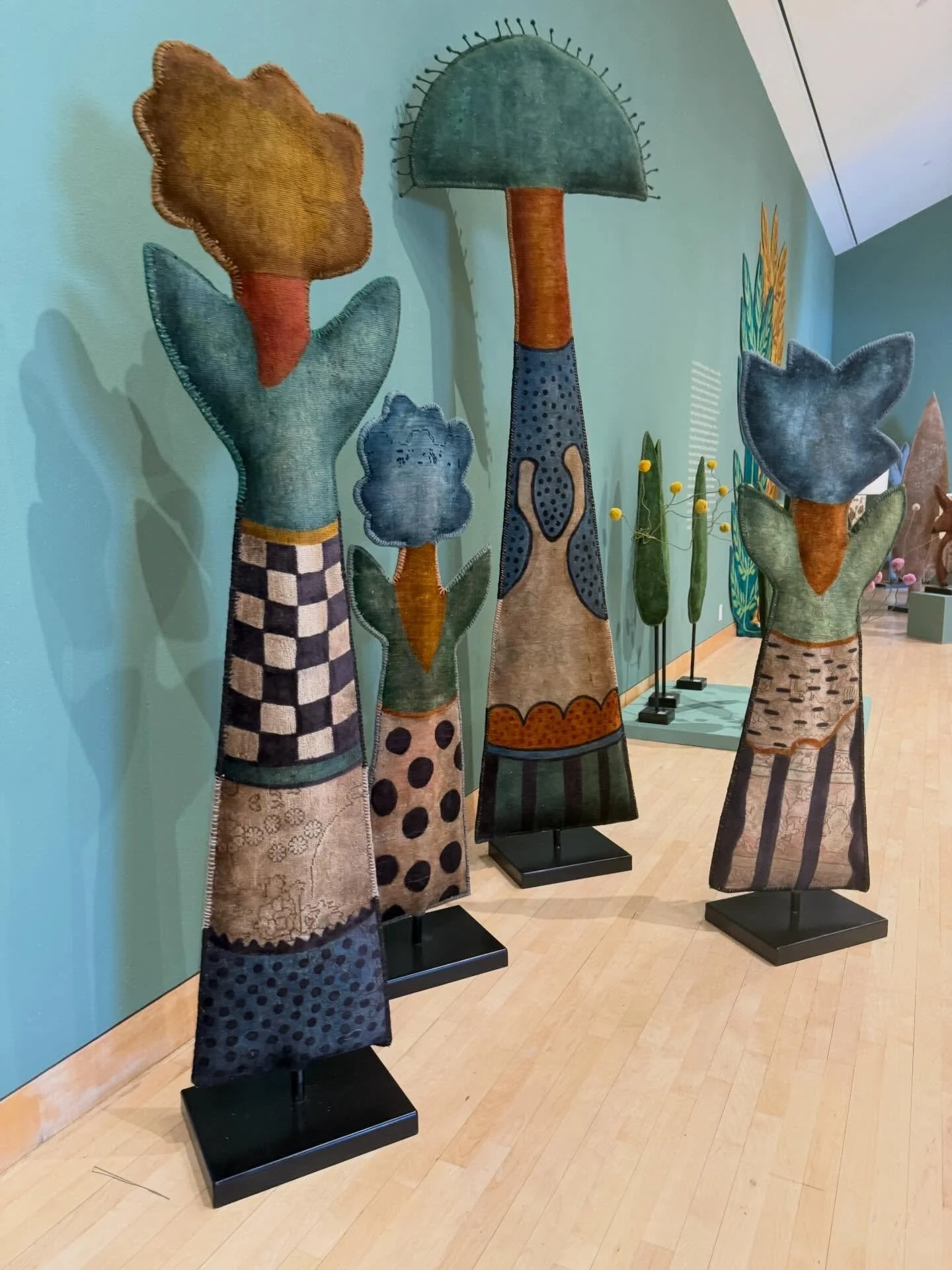 GORGEOUS exhibit at the @thecenterforthearts (UNROLLING PARADISE by @maryambayatdesigns) and a beautiful Nowruz celebration hosted by @persianplace. Perfect afternoon with @aimeeole and the kids yesterday.

Bonus: bumped into the amazing Susie Ghahre