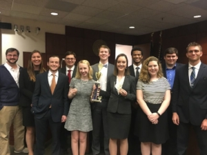 Rhodes D Mock Trial Team, coached by Dane Wendell