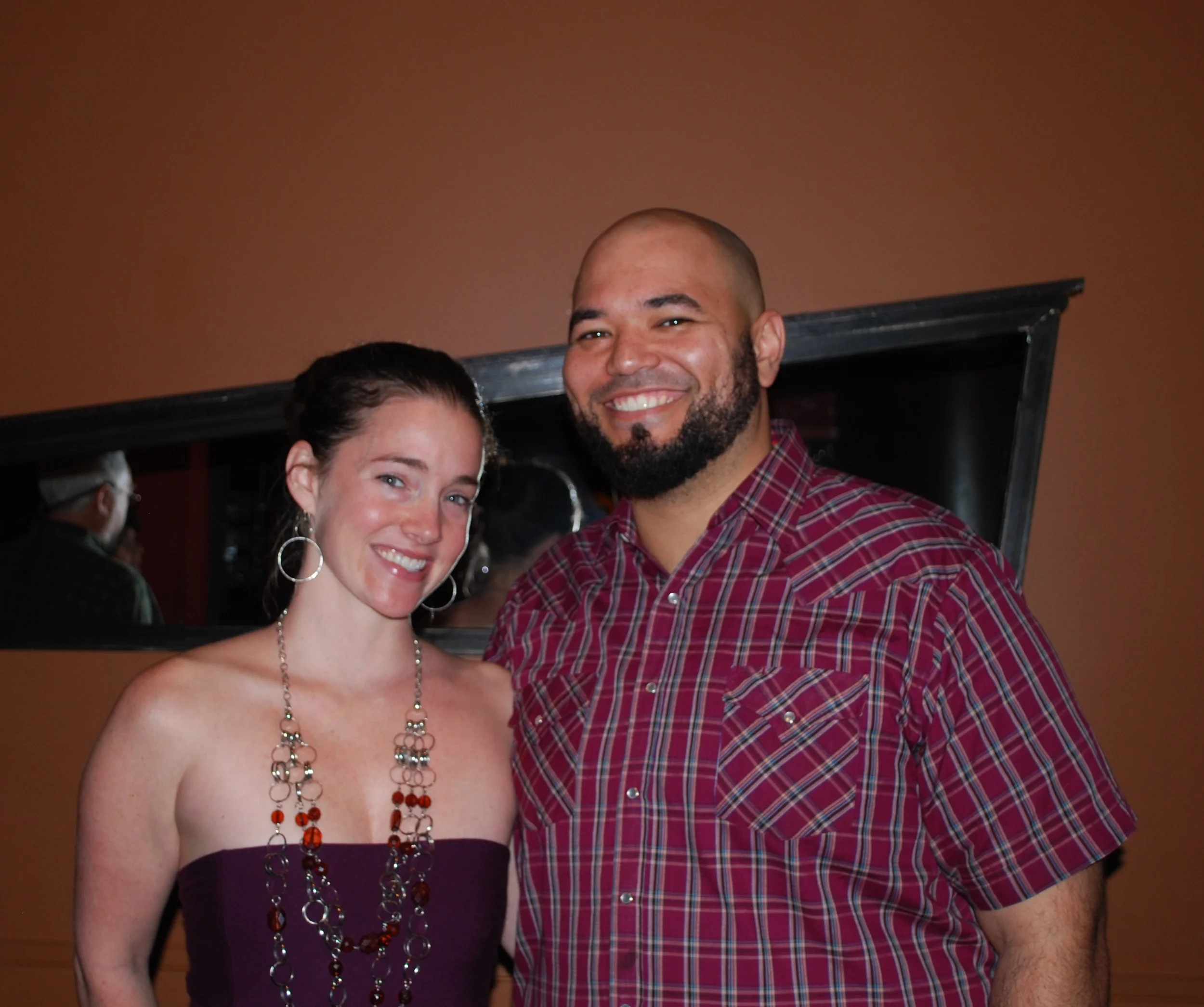 Me and Herbert "Boo" Buchanan (Board Member) at our Wine Dinner 2013 at Bordinos
