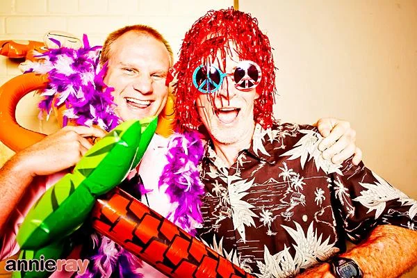 Brandon Hurlbut (Board Member) and Joe Fennel (Board Member) at our Austin Fundraiser in 2011.