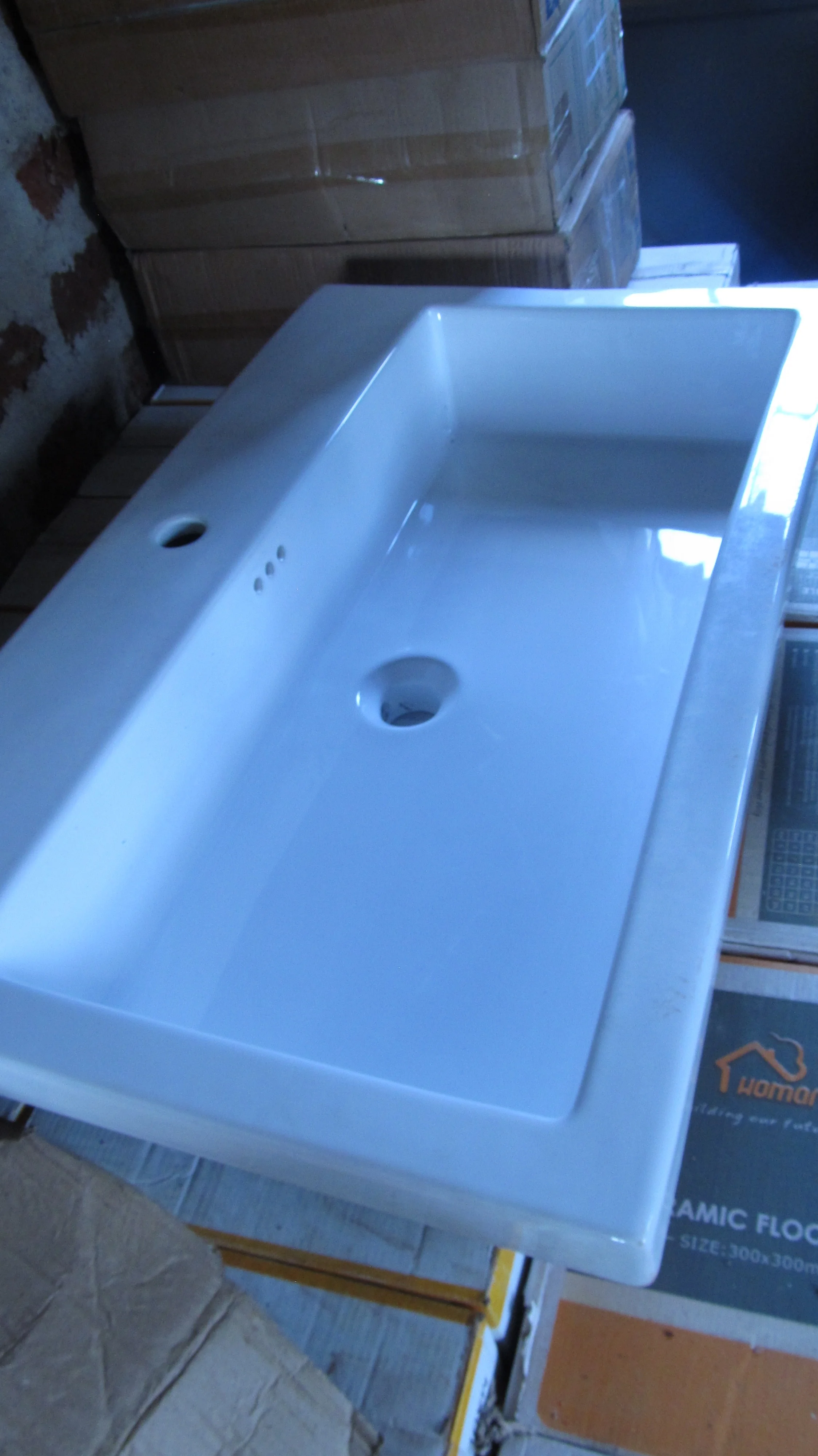 One of the sinks your donations bought!