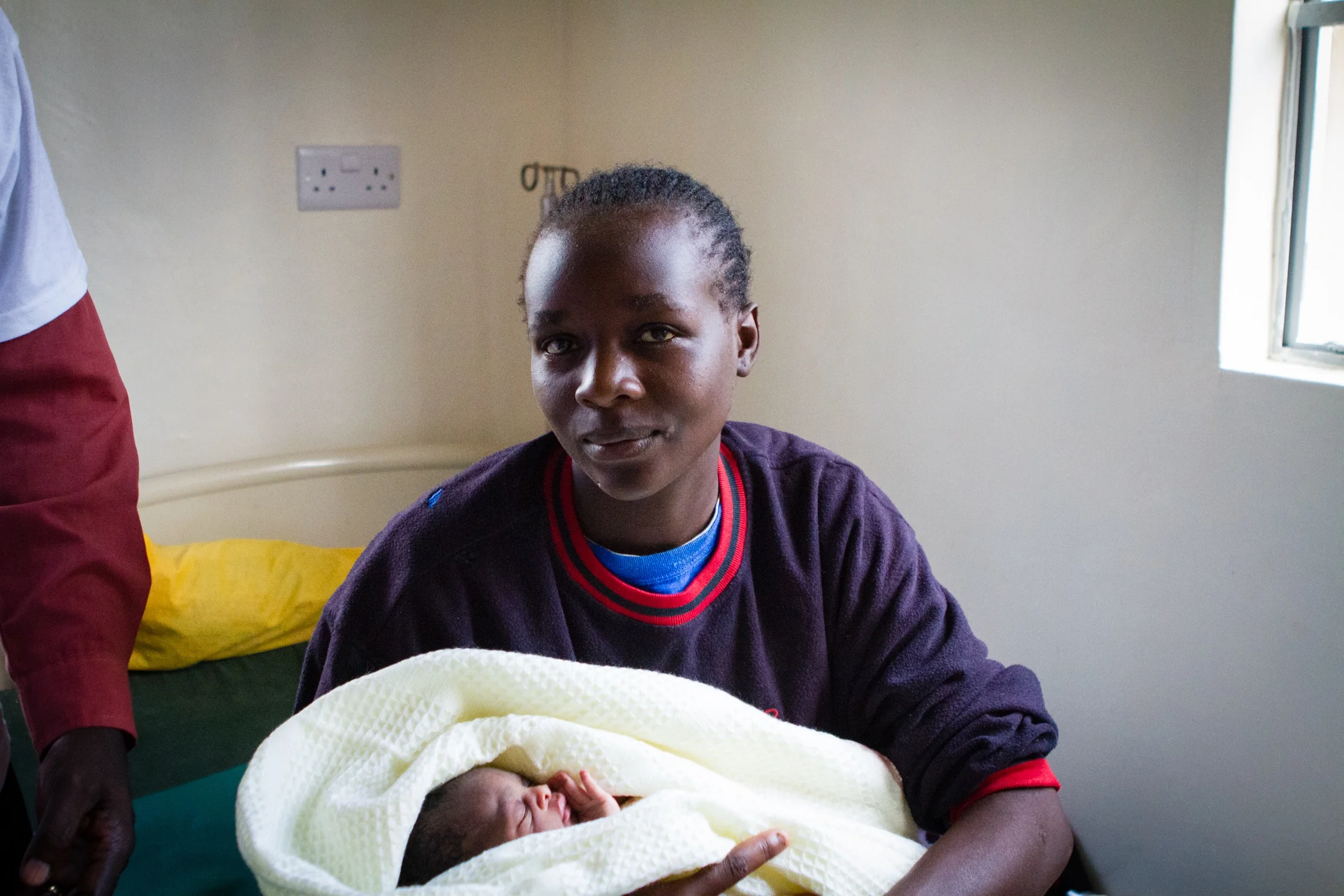 Millicent and her beautiful and healthy baby girl.