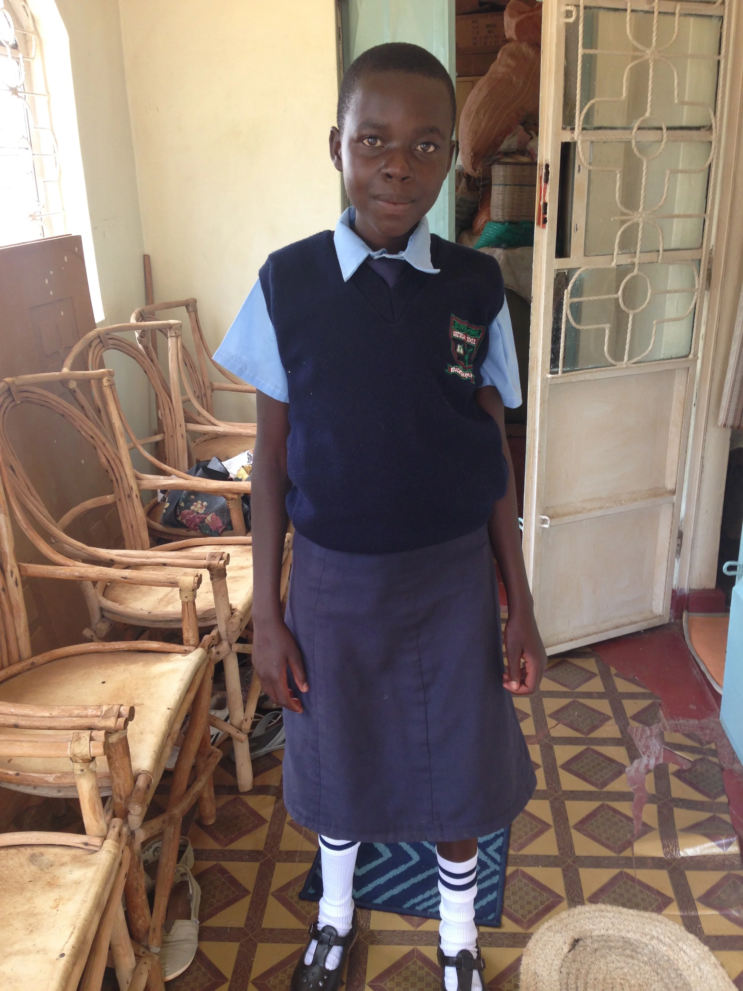 Mercy was one of our Outreach Girls and was in 9th grade this year, she was at the top of her class!