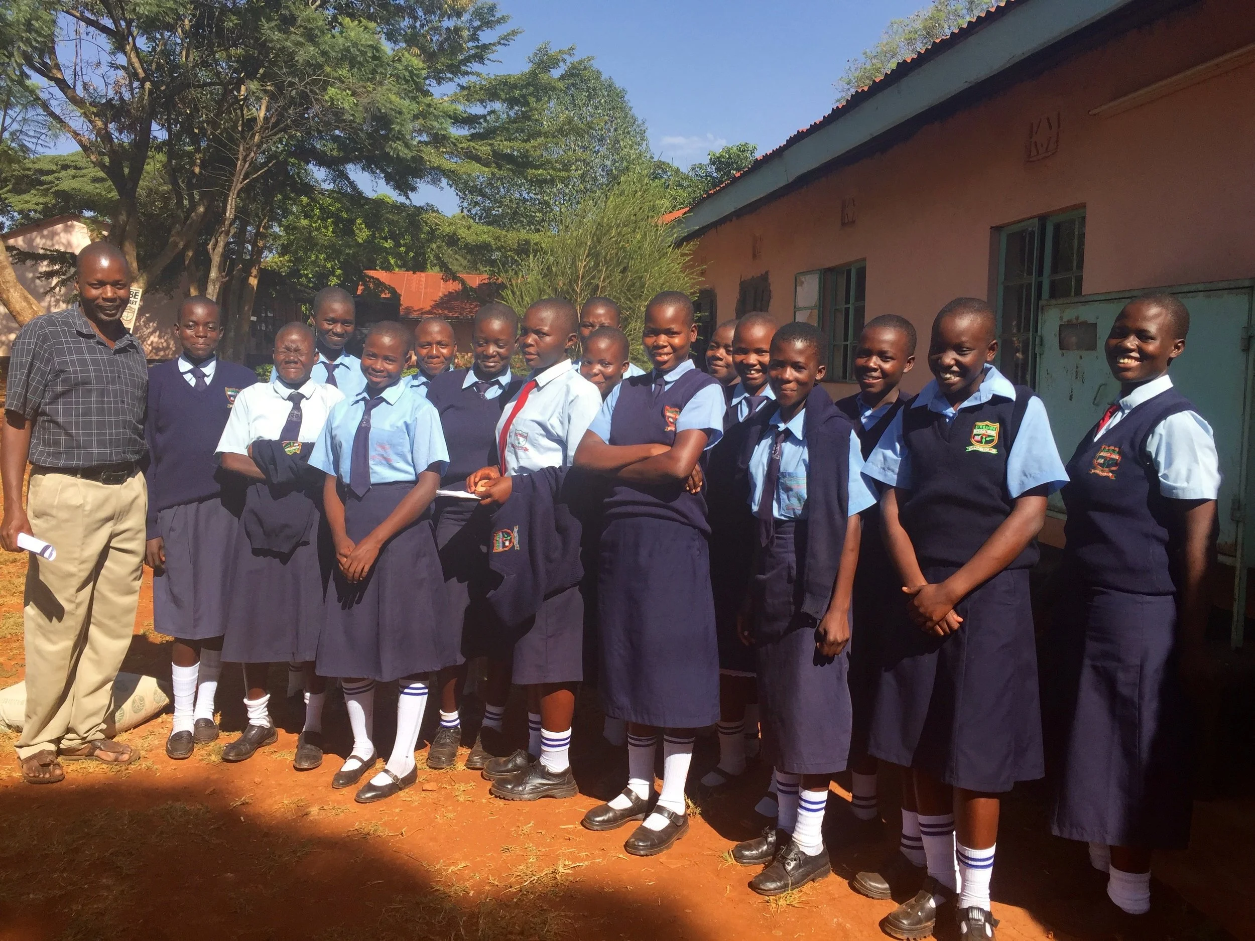 These are some of the wonderful girls that we were able to assist this year through our Outreach Program #educate20girls.