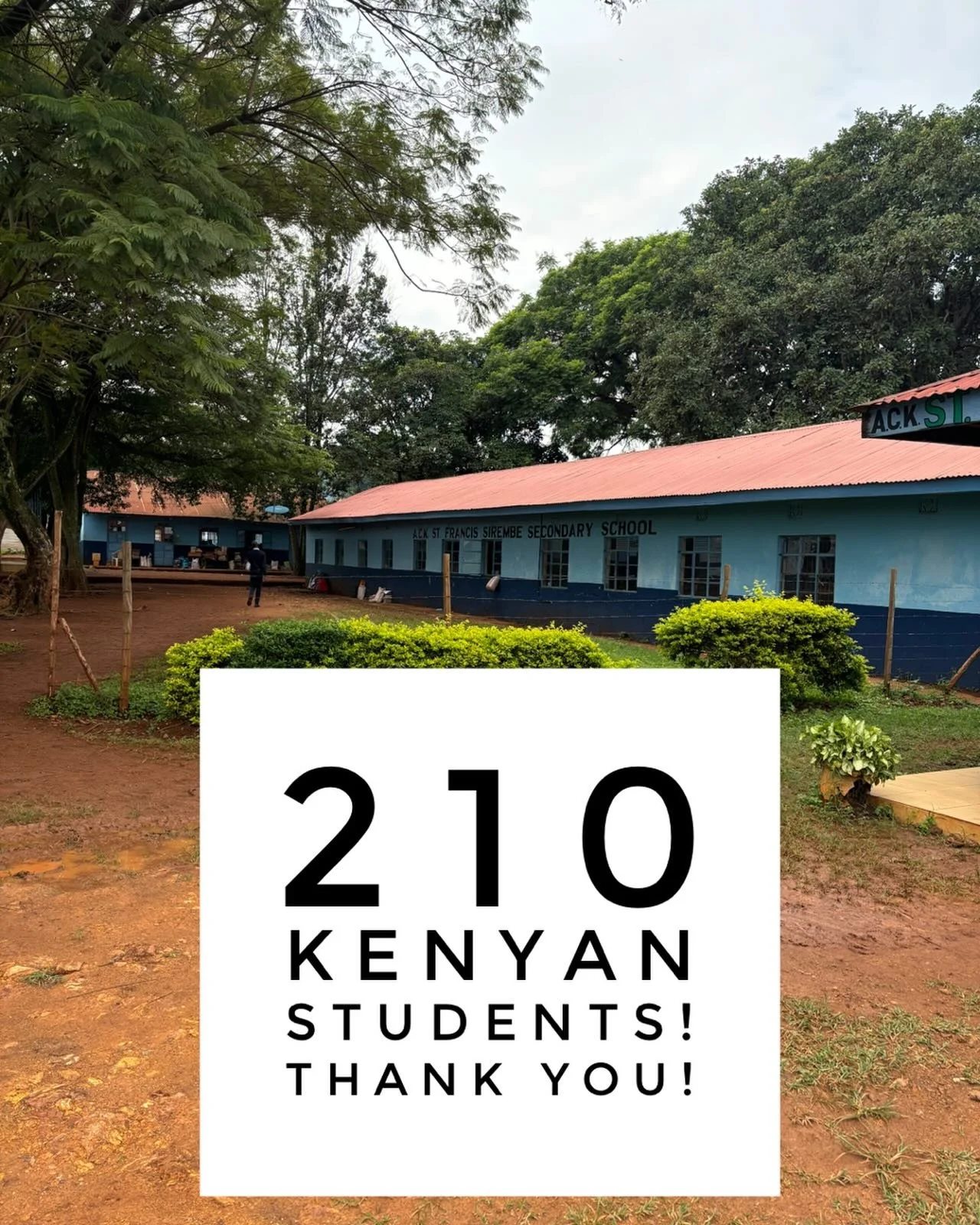 Some good news for a change 🥳🥳 

Through our Two Communities Matching Campaign last year, we raised funds to help support each of our programs, and we could not have done it without you!
 
One of those programs is our #educate60 outreach initiative