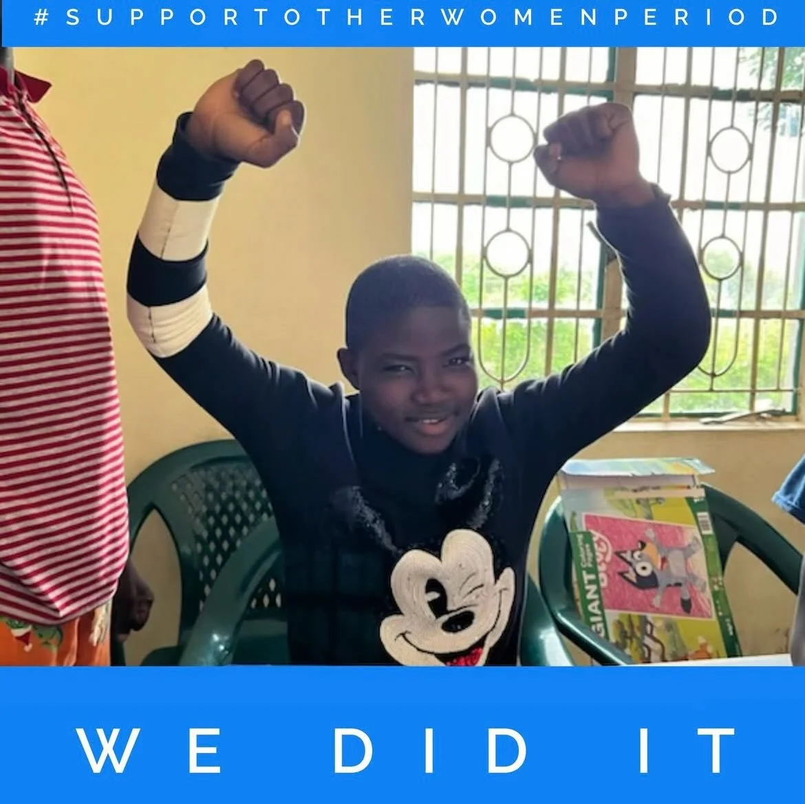 📣WE DID IT📣 Thank you, thank you, thank you! Y&rsquo;all are the absolute best! 

1000 girls will have period protection for an entire year now because of your care and generosity 🙌🙌🙌💃🏻💃🏻💃🏻💪💪💪

#restorehumanity #rhglobalfamily #supporto