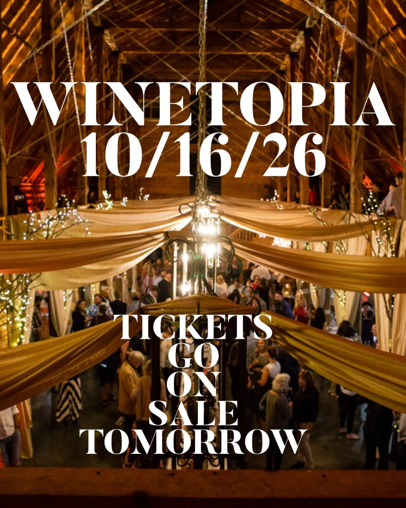 It&rsquo;s that time again 🤗💃🏻💃🏻💃🏻🍷🍷🍷

Winetopia 2026 tickets got on sale tomorrow 🍷🥃 🥂 🍾 

#restorehumanity #winetopia2026 #winetopia