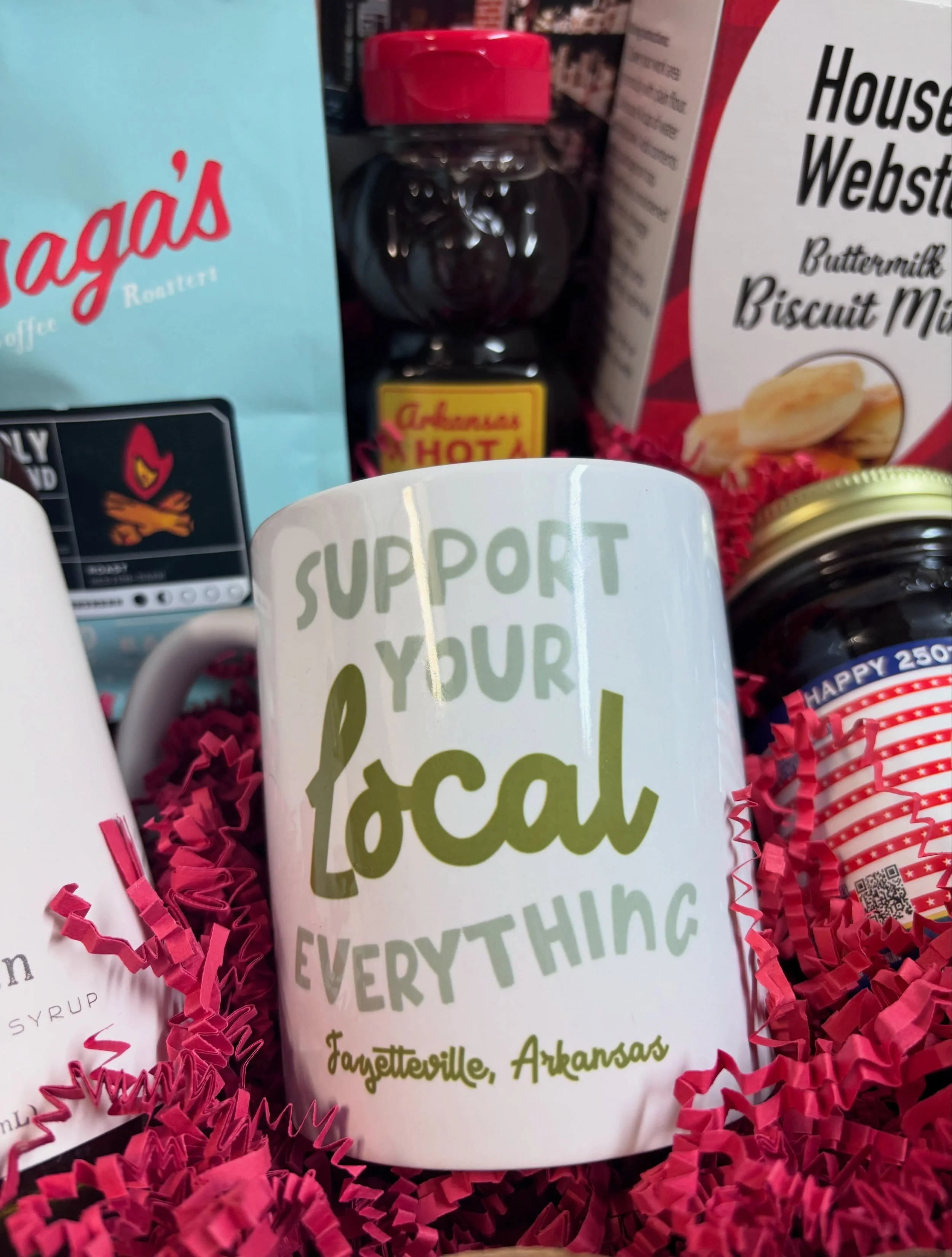 @citysupplyfayetteville always comes through for our Winetopia auction with so many local goodies! And we are so grateful! 

Check out this Homemade Biscuit Basket full of deliciousness from some of our favorite local makers 😍😍😍

Hop on our auctio