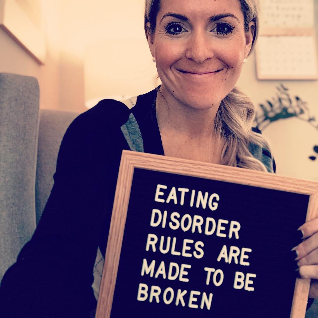 Eating Disorder Rules are Made to be Broken