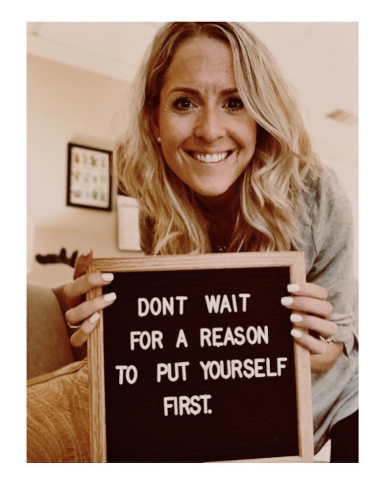 Don't Wait for a Reason to Put Yourself First