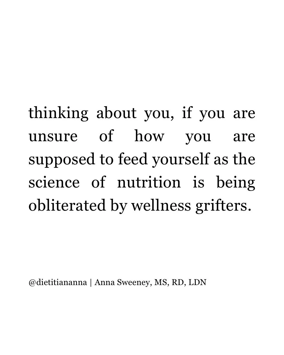 Comment on this post and check your DM&rsquo;s.
i&rsquo;ve been talking about making something for you to take home for years. We&rsquo;re close now. Don&rsquo;t miss it.

https://dietitiananna.mykajabi.com/chronically-nourished-pre-sale-1