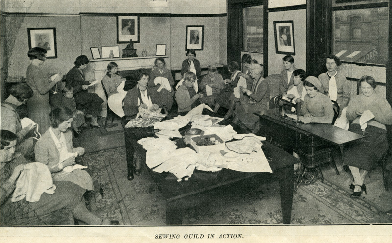 Sewing Guild in 1932