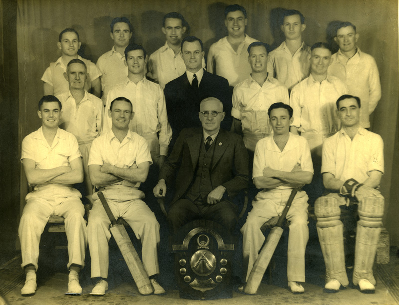 The Deaf Cricket team won the Premiership in the Moore Park Cricket Association in 1942/43