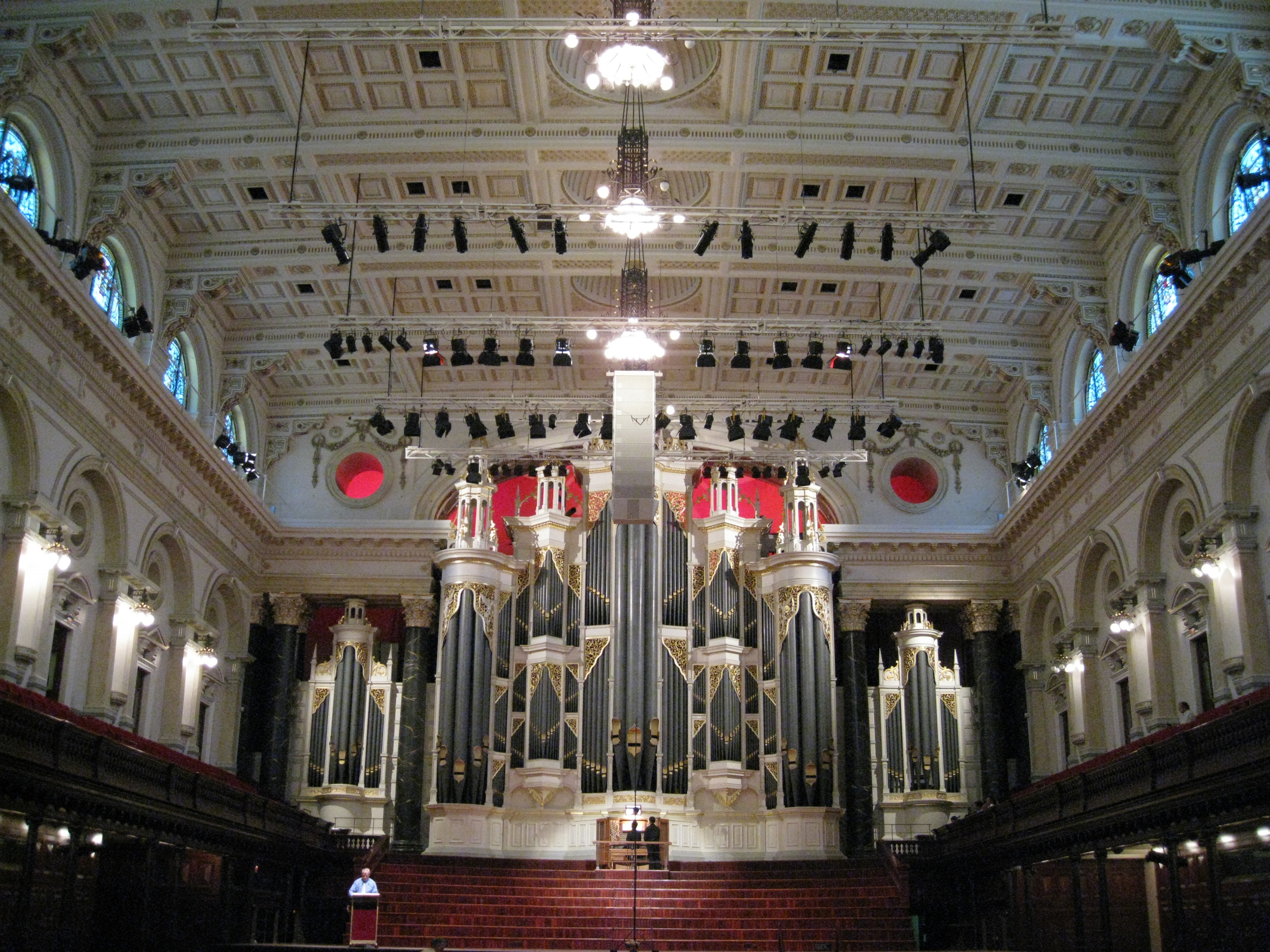 Sydney Town Hall interior