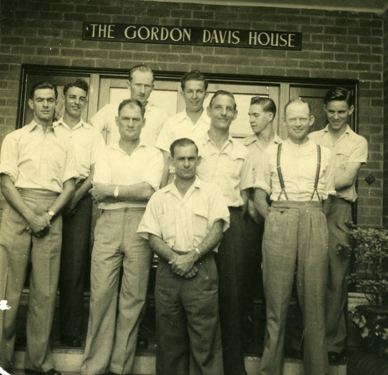 Men at Gordon-Davis House