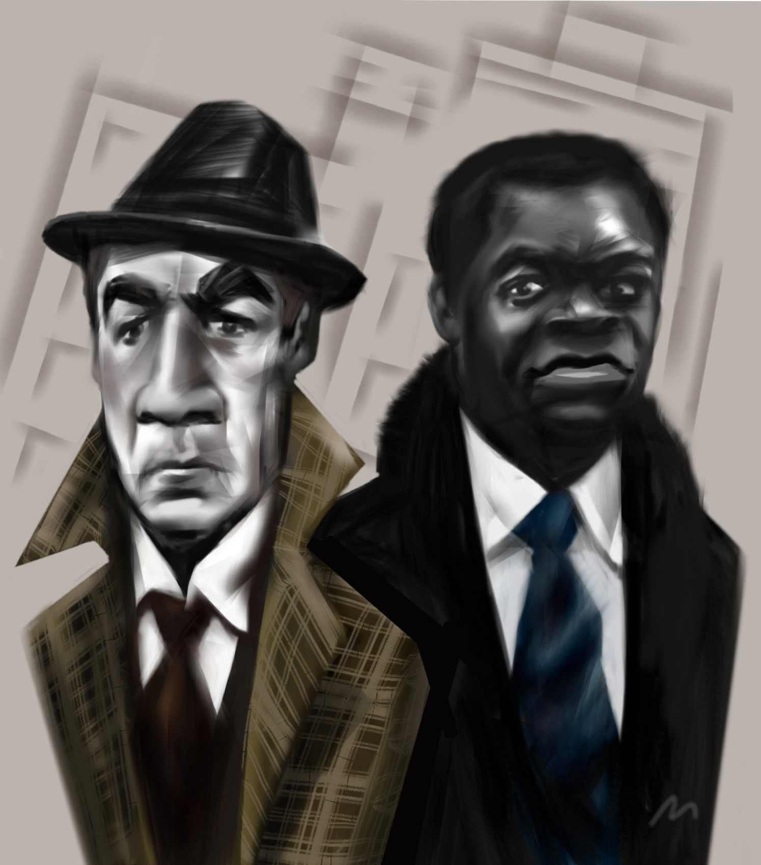 Anthony Quinn & Yaphet Kotto, "Across 110th Street" Two New York City cops go after amateur crooks who are trying to rip off the Mafia and start a gang war. With a great soundtrack and live smokey nightclub performance by Curtis Mayfield. Damn!