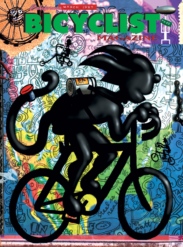 Cover for California Bicyclist magazine