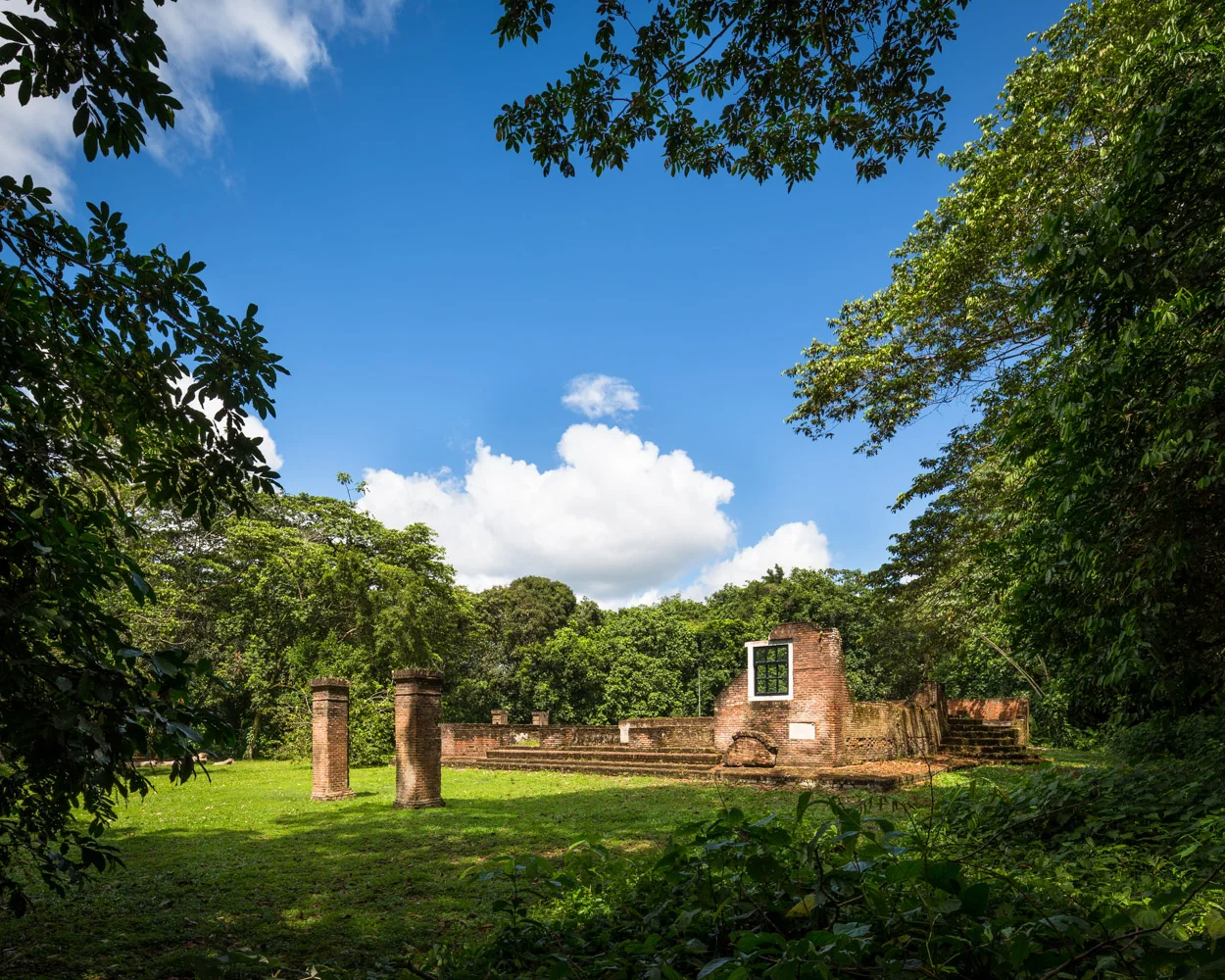 Ruins Jodensavanne Synagogue