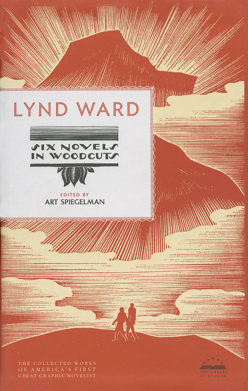  Lynd Ward, Slipcase cover of&nbsp; Six Novels in Woodcuts   Edited by Art Spiegelman, published by The Library of America  Scanning of the original Lynd Ward woodcuts by John Stinehour and Stephen Stinehour at Stinehour Editions. 