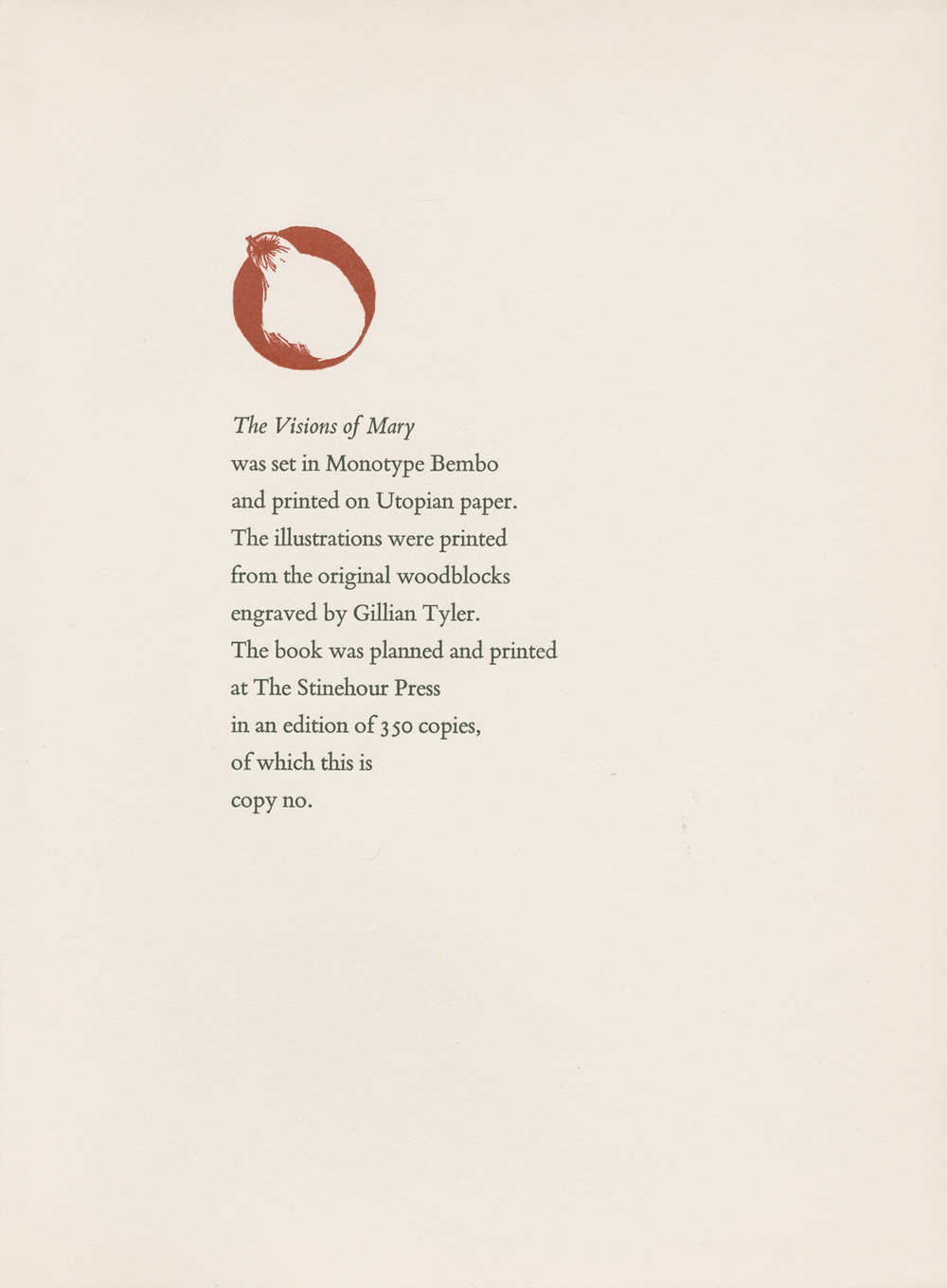  Colophon 