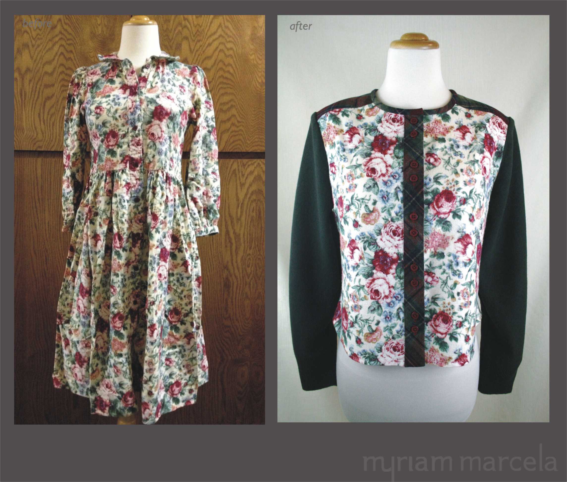 Blooming in Fall Button Down.-