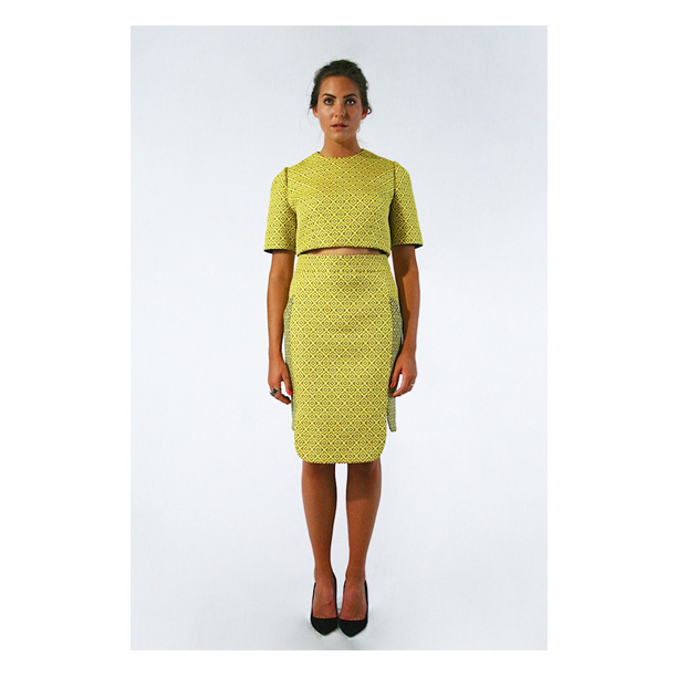 Medallion Structure Top and Pencil Skirt front.jpg
