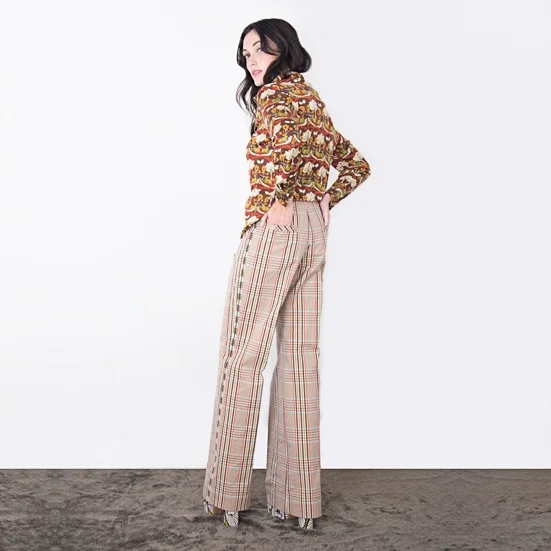 Vickie Plaid Wide Leg Pants Back.jpg