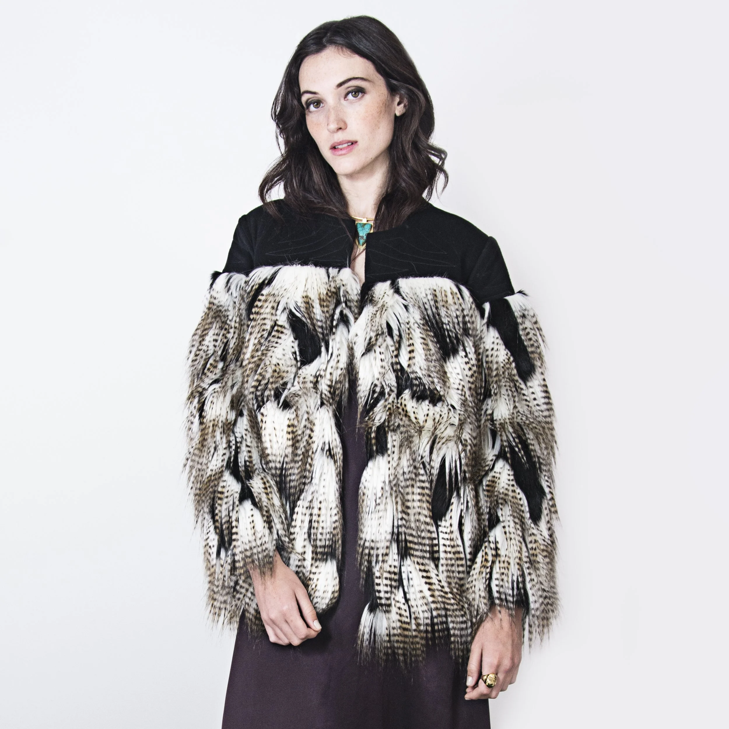 Ada Faux Fur Quilted Coat Front.jpg