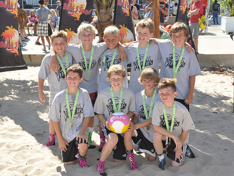 2013 Beach Soccer with Boys U11 Vipers