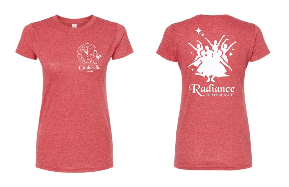Cinderella t-shirt - RED.1.jpeg