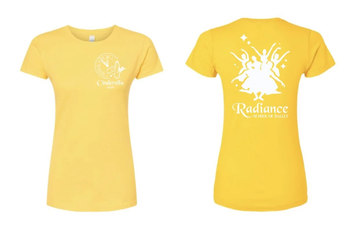 Cinderella t-shirt - YELLOW.1.jpeg