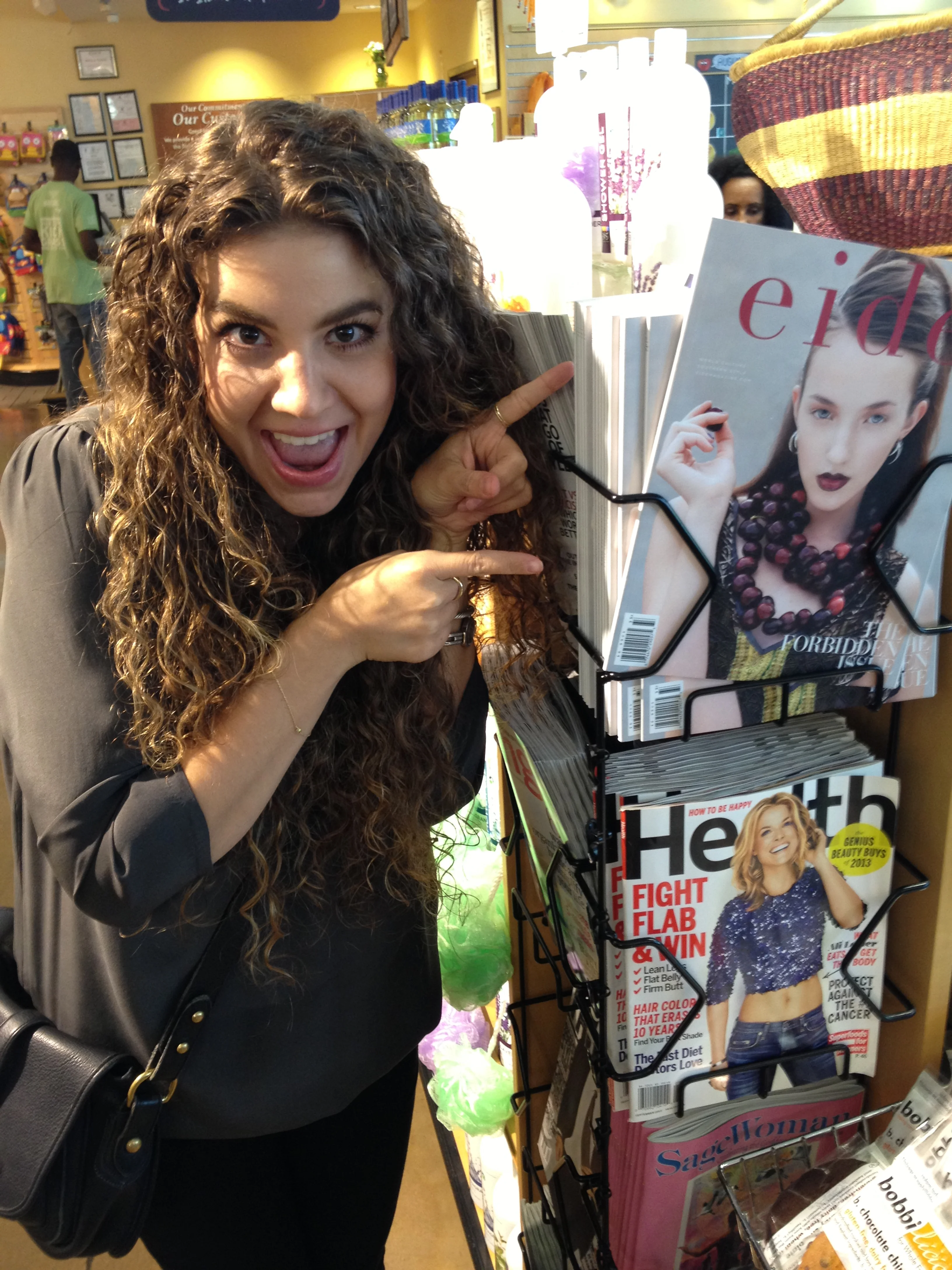   Eidé Magazine  on stands at Whole Foods.&nbsp; 