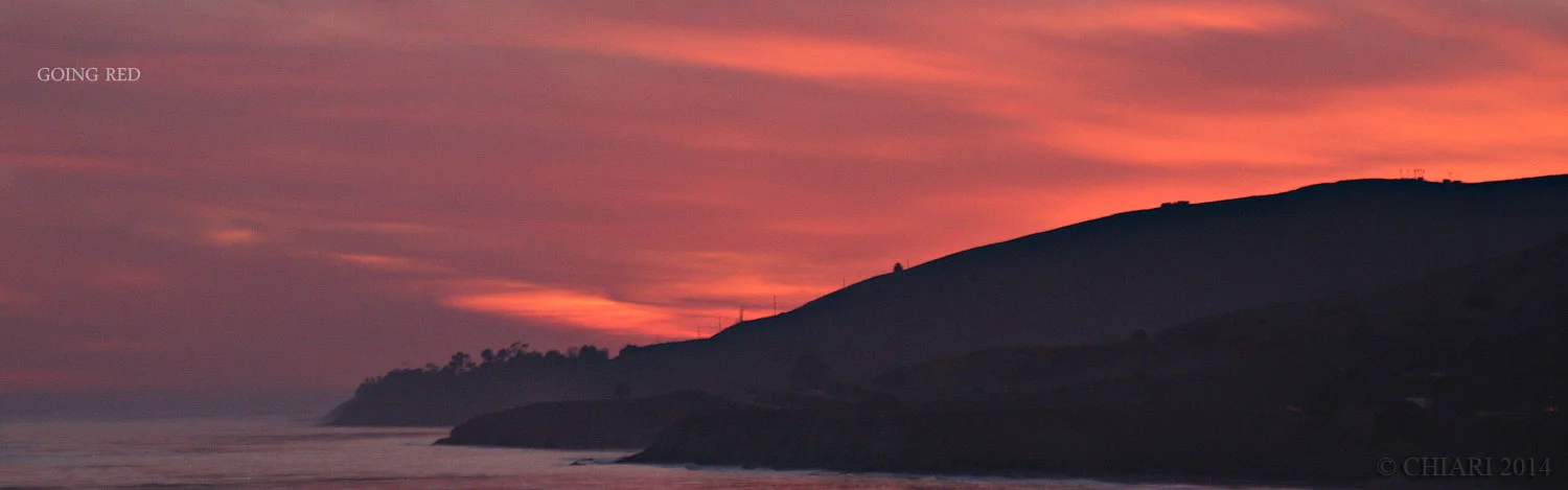 Red Sky in the Evening