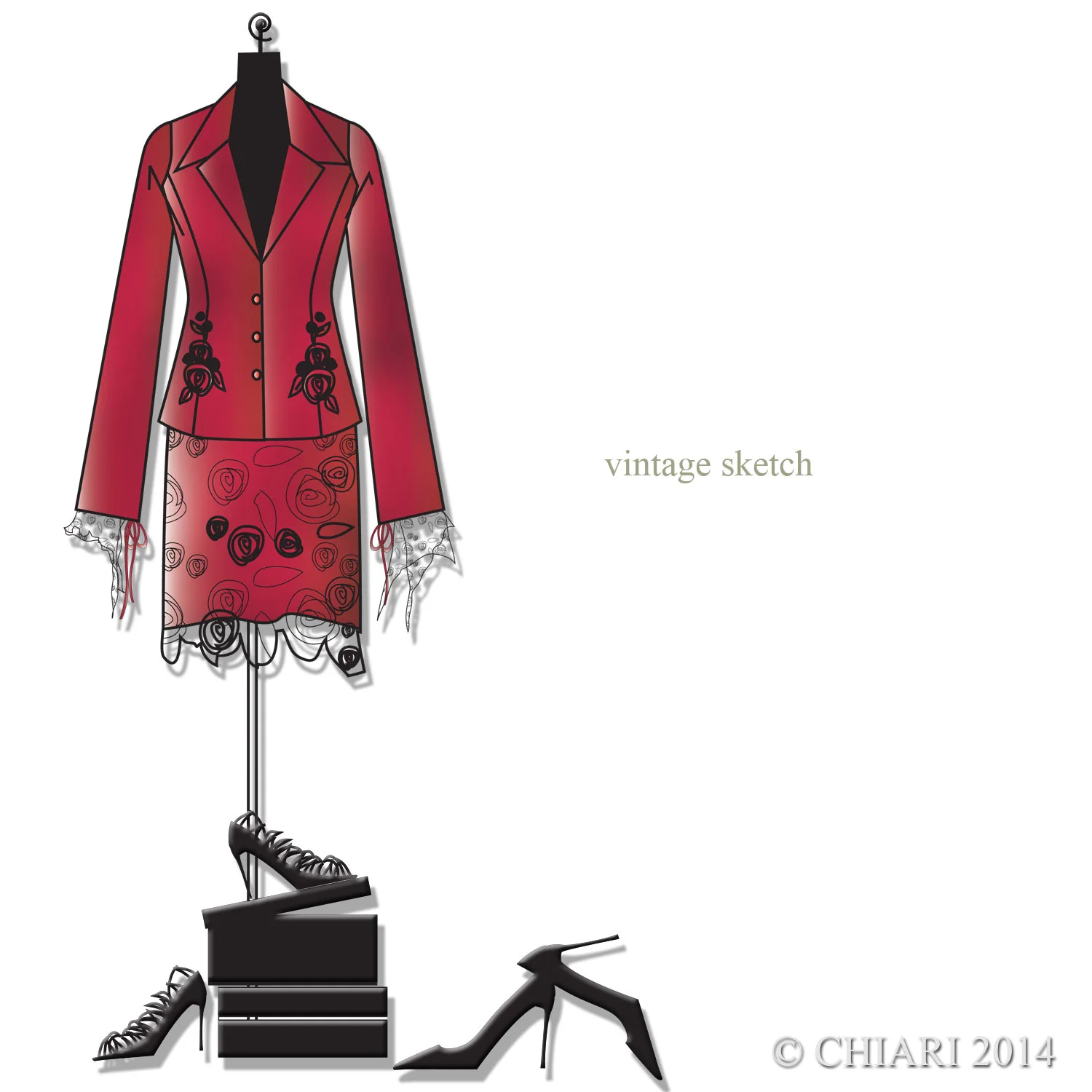 The little Red Suit CHIARIstyle 14
