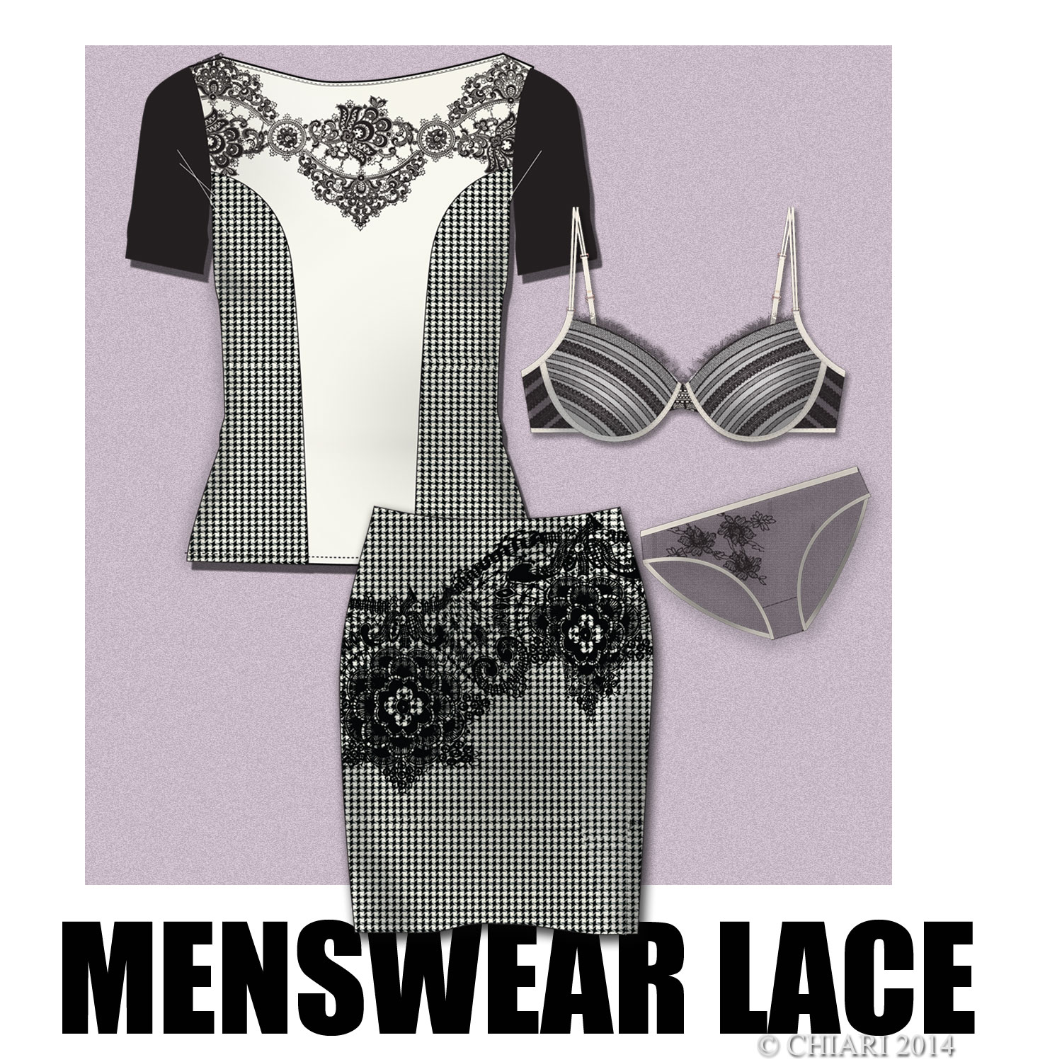 Menswear and Lace