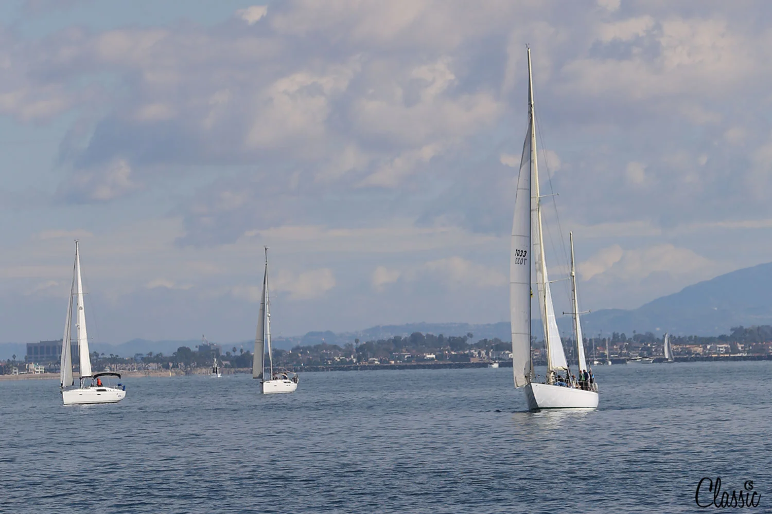Sailing in Long Beach