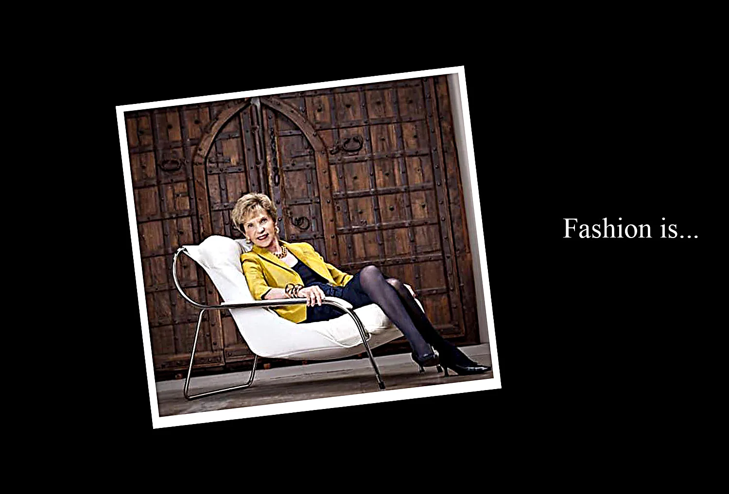 Fashion is..Mary Stephens