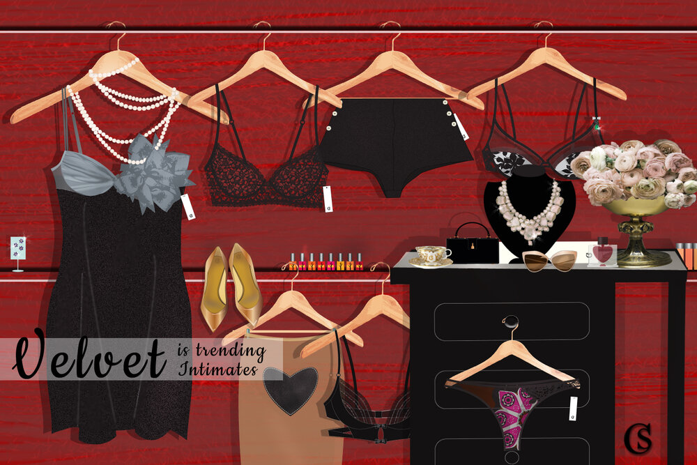 Velvets Intimates In the Dressing Room — CHIARIstyle
