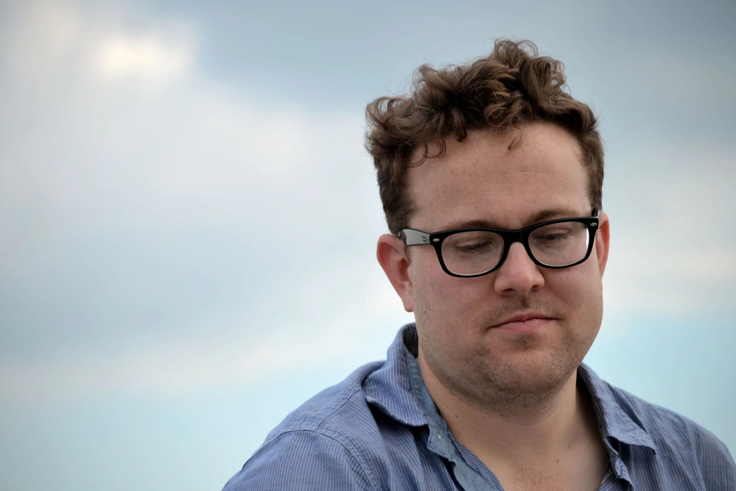 Lee Vinsel on Hackensack River Tour 10-4-13.JPG