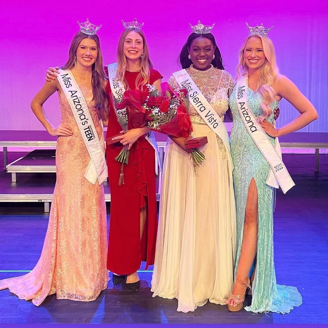 First local of the 2023 season is complete! Congratulations to the new @misssierravistaaz Caitlyn Kramer and @miss.sierravistas.ot Brittani Richardson! Interested in competing? Email info@missarizona.org
.
.
#SierraVista #Local #Competition #Winners 