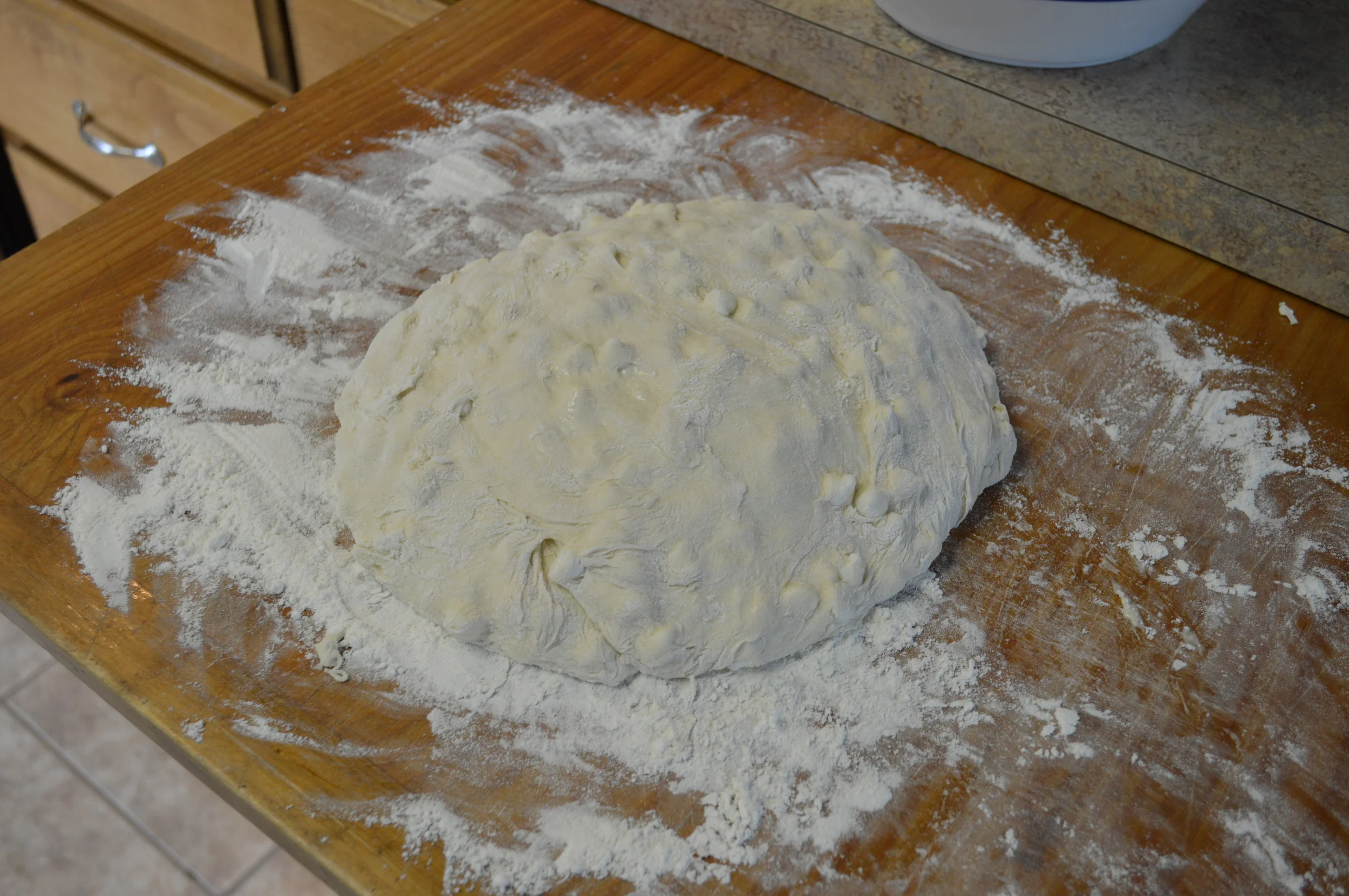 A gentle knead...