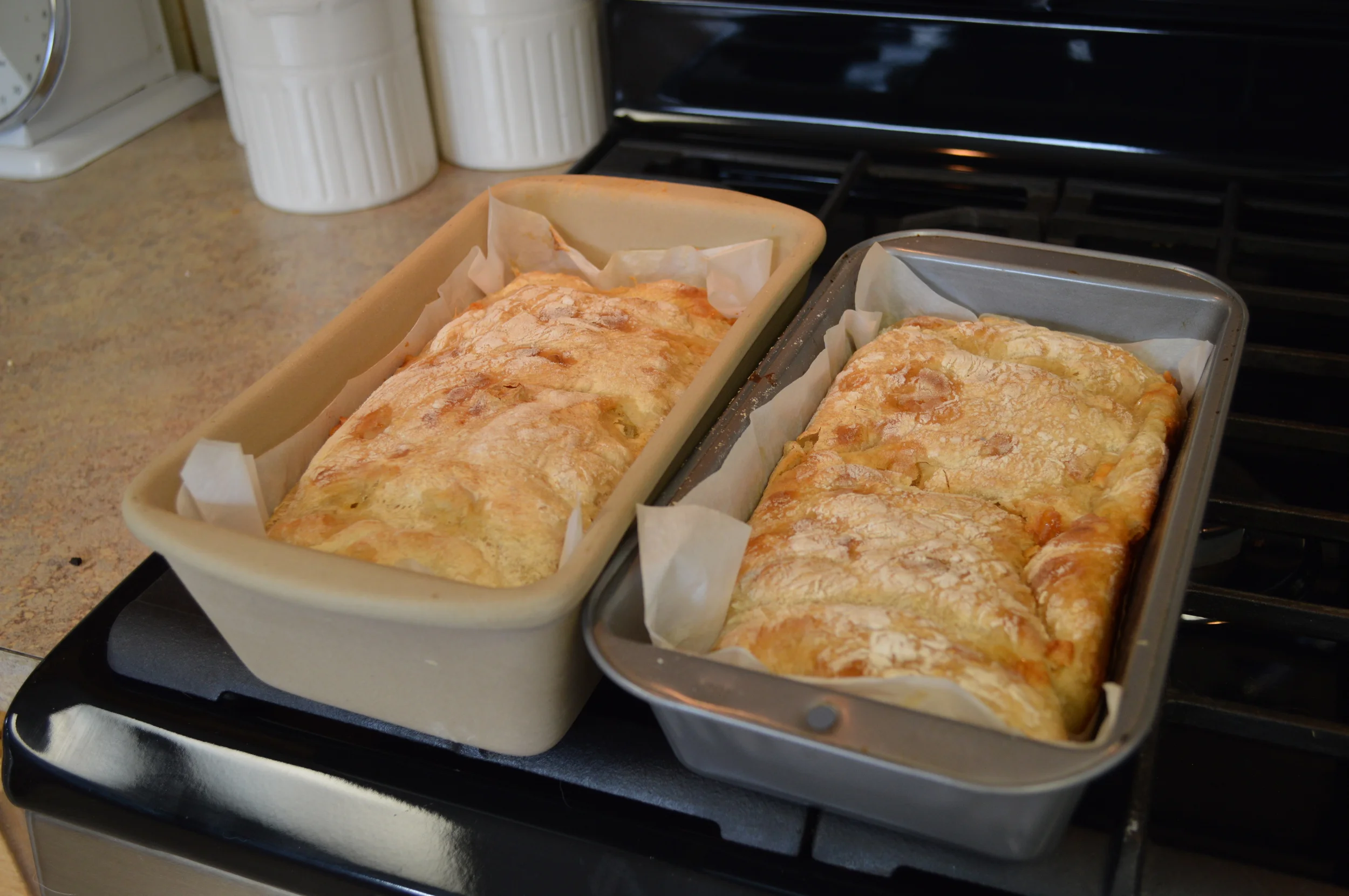 Just out of the oven...