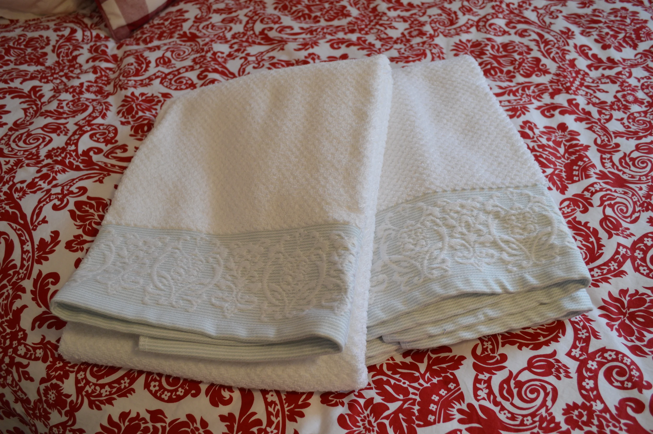 Clean, fresh towels...