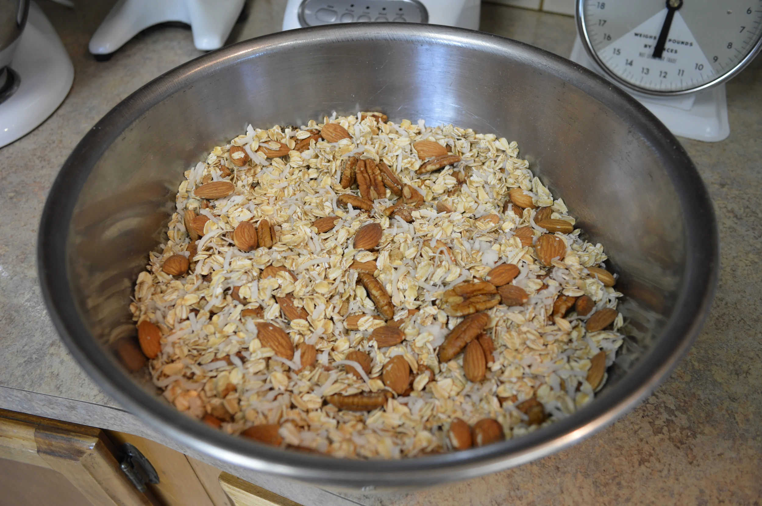 Dry ingredients....