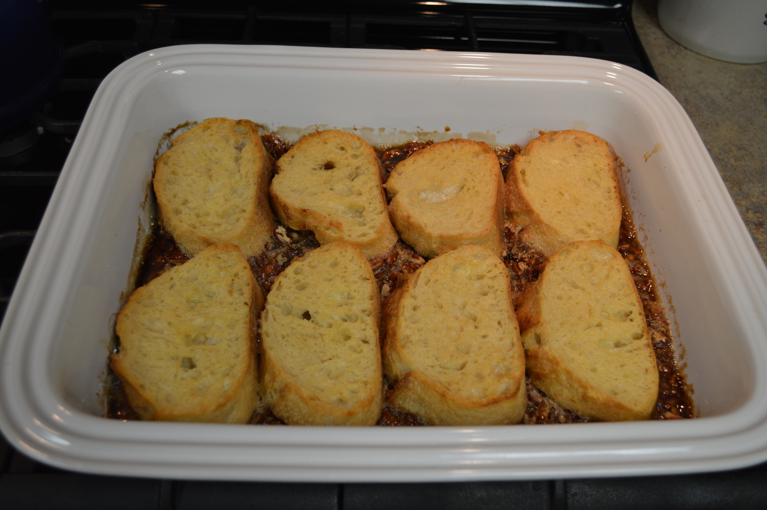 Just out of the oven...